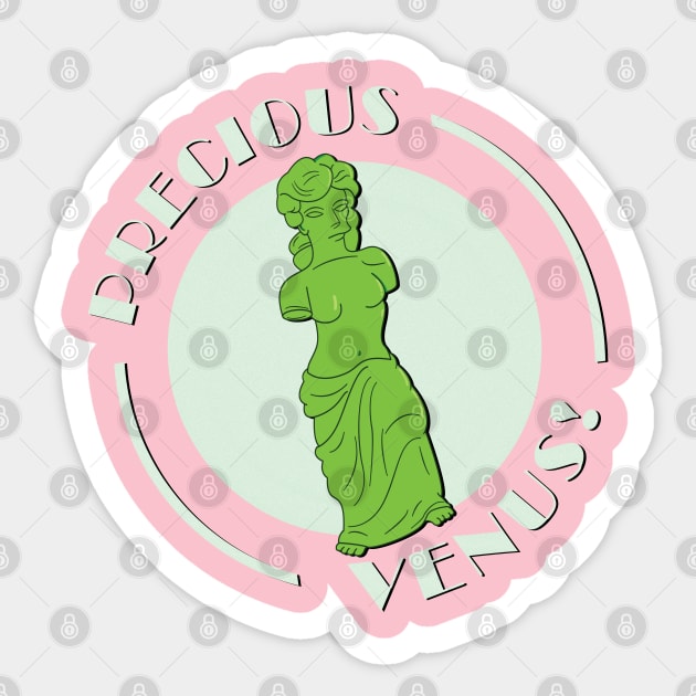 PT - Precious Venus - Pocket Sticker by Rock Bottom